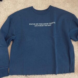 Focus on the good sweater